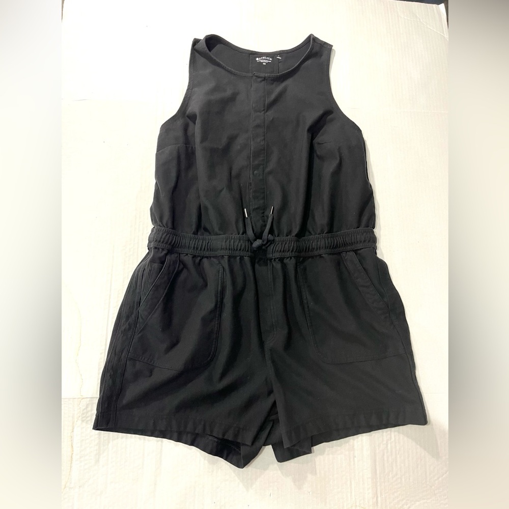ATHLETA COTTON TANK SHORTS ROMPER